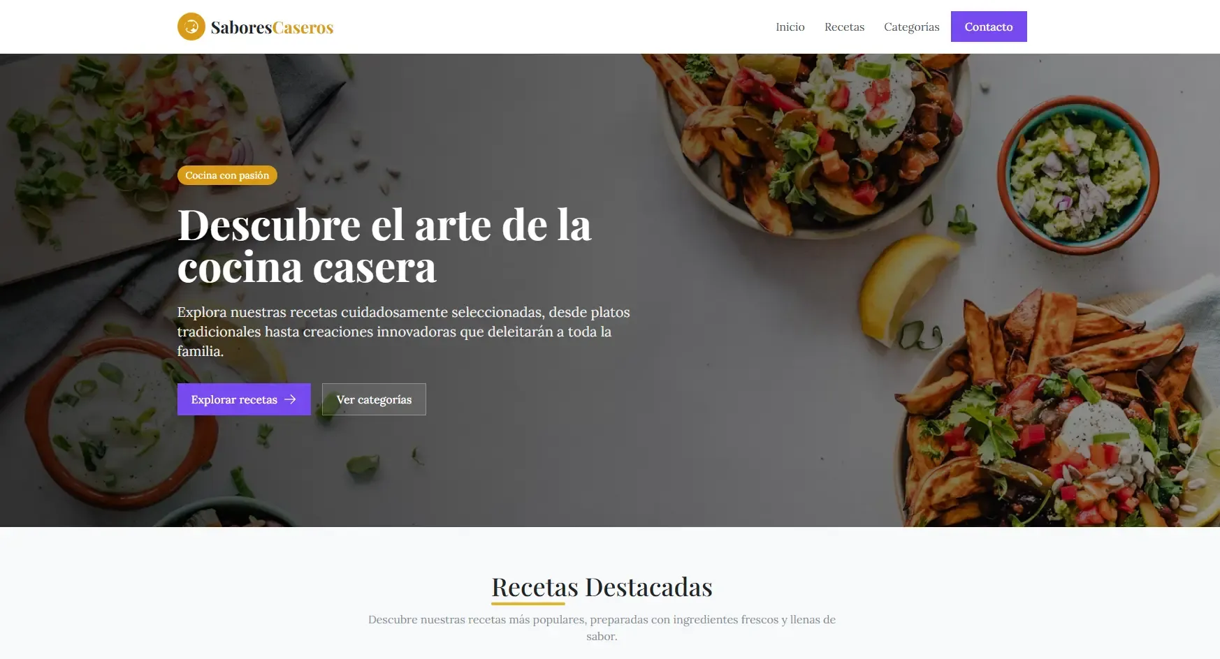 Sabores Caseros